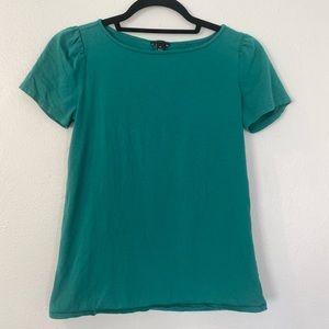 Ann Taylor green shirt